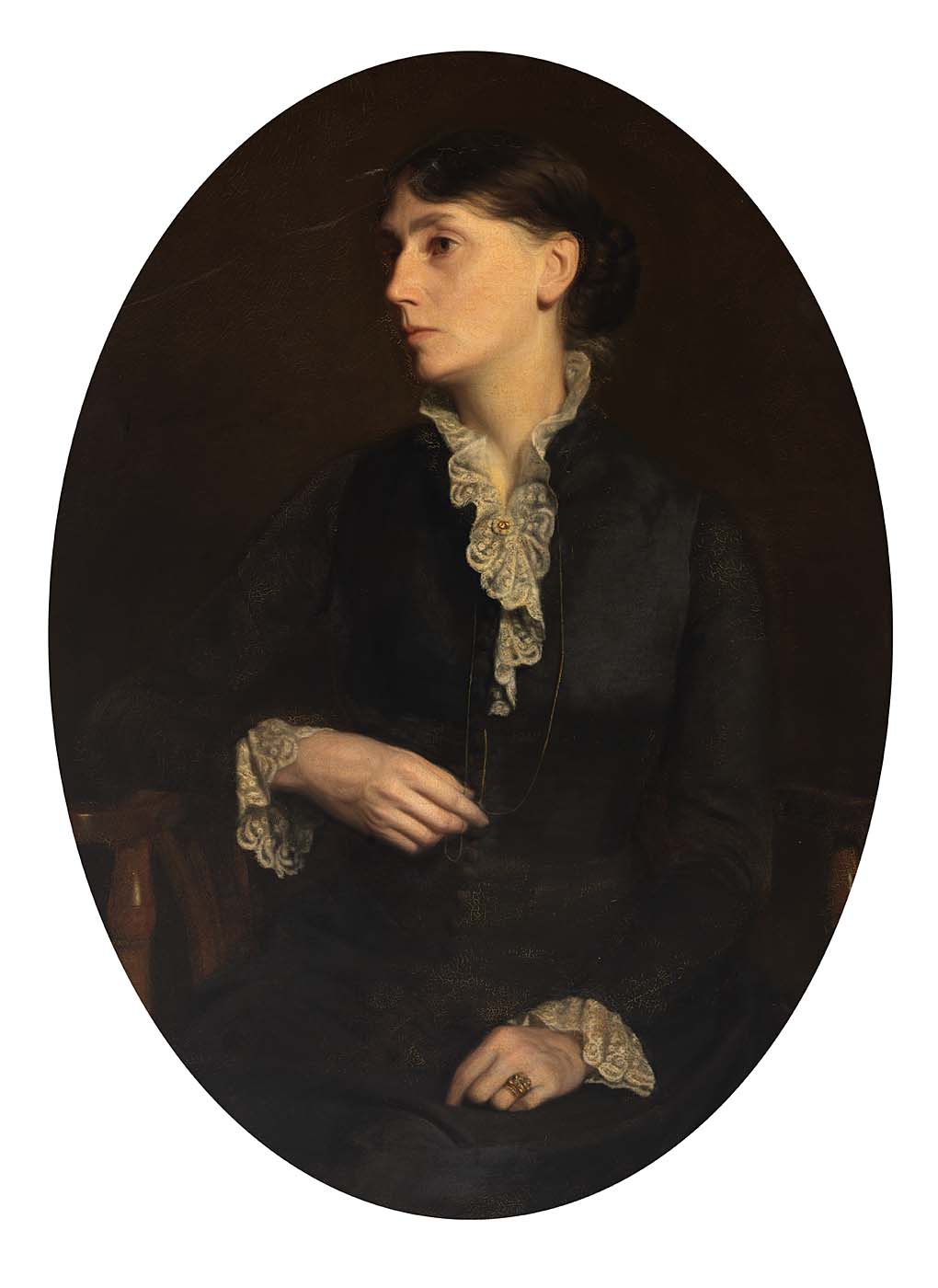 Portrait of Fidelia Bridges