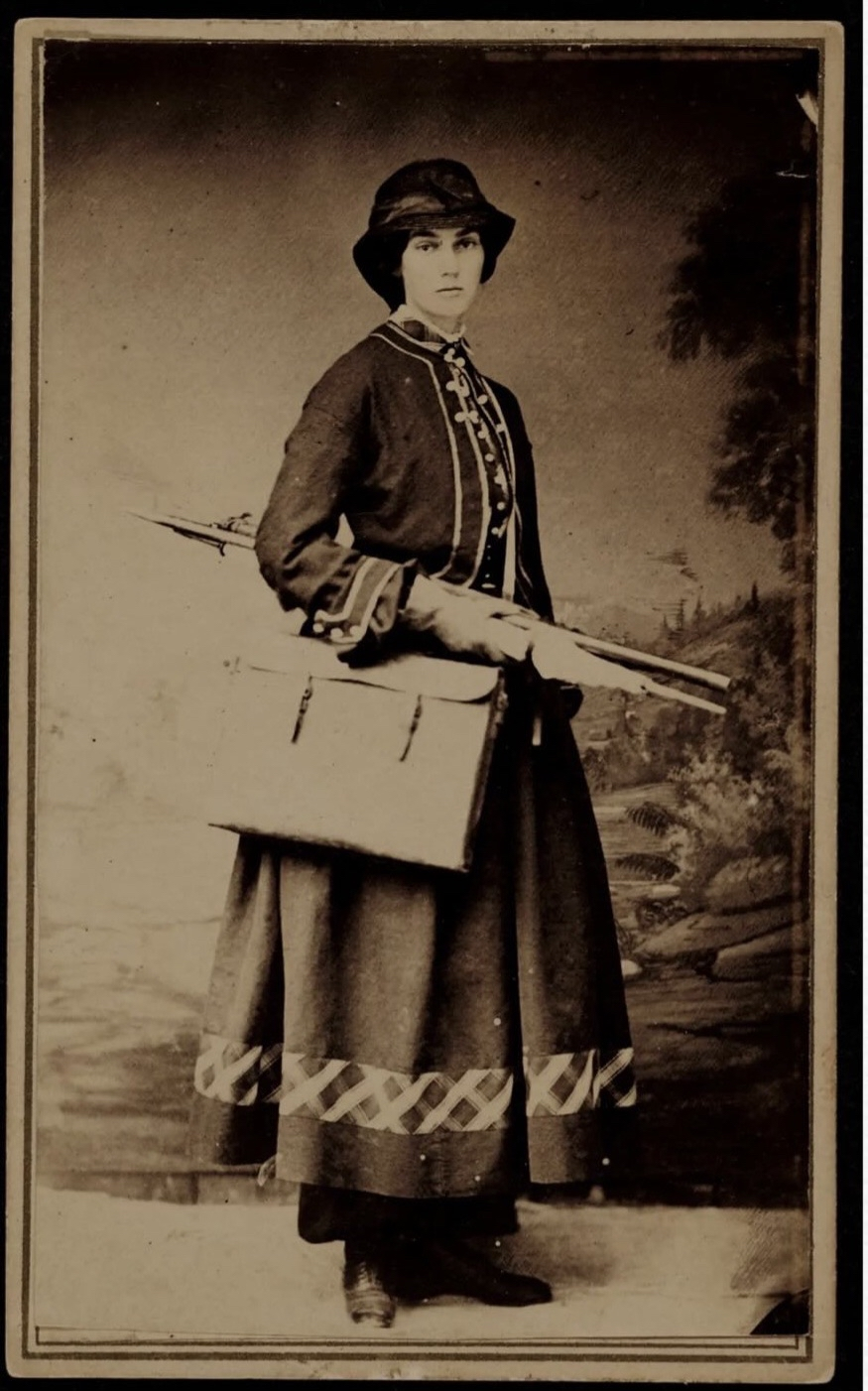 Portrait of Fidelia Bridges